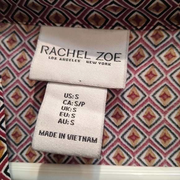 Rachel Zoe Women's Button Down Blouse Size Small - Picture 4 of 5